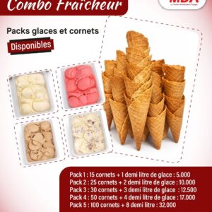 Pack Glace & Cornets