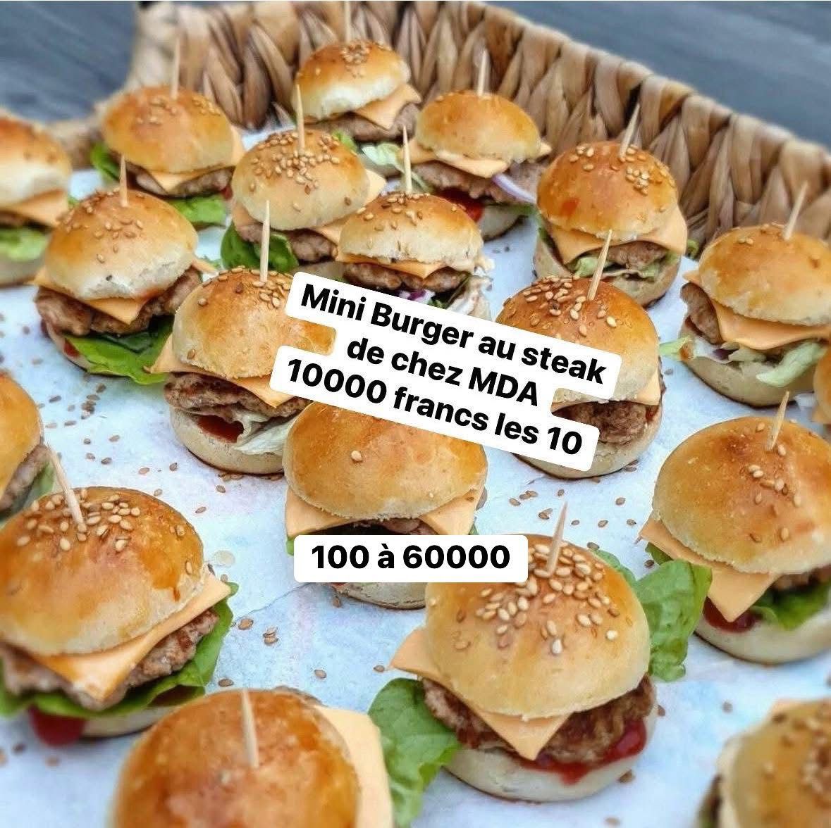 Mini Burgers au Steak