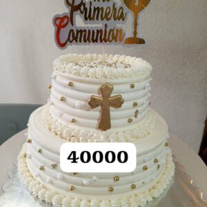 Gâteau Communion 2 étages