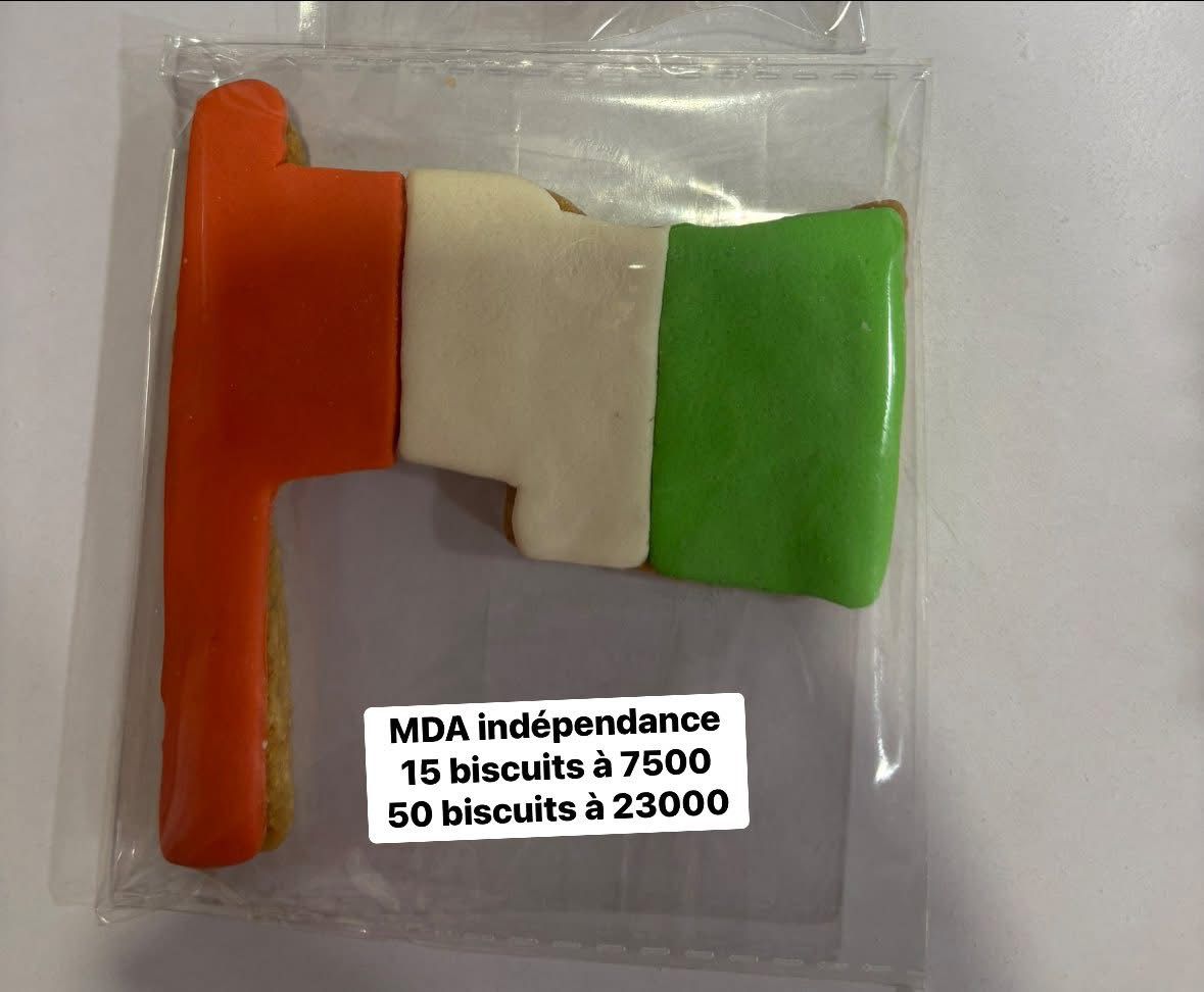 Biscuits Drapeau Côte d'Ivoire