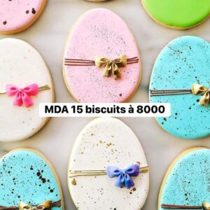 Biscuits Œufs Décorés (Pâques)